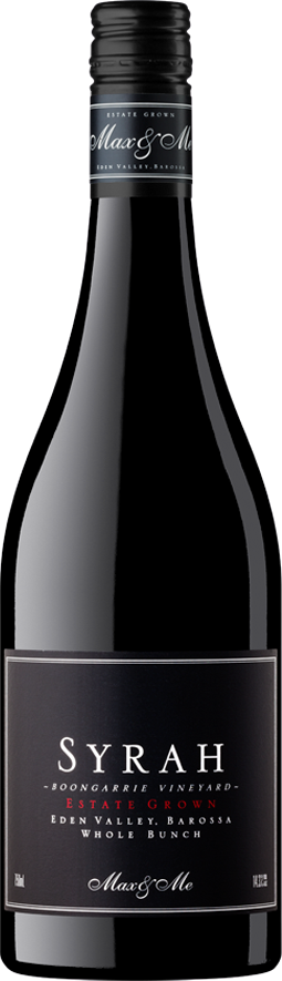 Max & Me Boongarrie Vineyard Whole Bunch Eden Valley Syrah